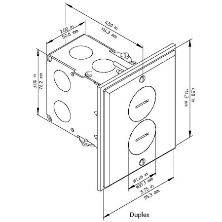 electrical receptacle box depth|electrical outlet box dimensions standard.